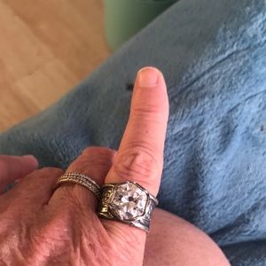 Silver silpada designs ring